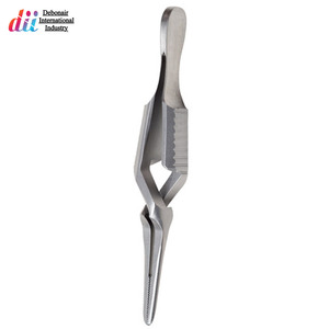 เครื่องมือผ่าตัดหัวใจแบบใช้ซ้ำได้ ทำจากสแตนเลส ยี่ห้อ Debonairii รุ่น Manual Straight Cross Action Bulldog Clamps - Product Image 4