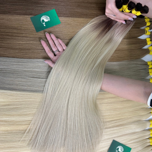 Cheveux vierges bruts en vrac les plus populaires à double trame sans perte, cheveux bruts en gros d'usine au Vietnam - Product Image 4