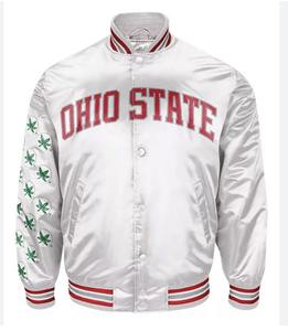 เสื้อแจ็กเก็ตเบสบอลผ้าซาติน2015เสื้อแจ็กเก็ตทีมโรงเรียนผ้าซาติน2014 - Product Image 2