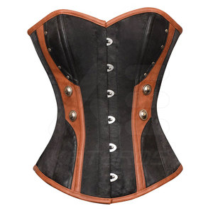Corsé de Cuero para Mujer de Tallas Grandes, Último Diseño de Moda, Transpirable, Control Medio, Venta al por Mayor, Cómodo para Controlar la Cintura - Product Image 2