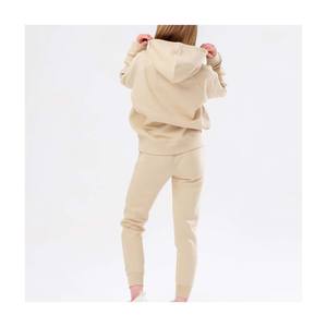 Offre Spéciale OEM conception sur mesure pull survêtement jogging costume en gros pour les femmes plaine pull surdimensionné pull à séchage rapide pull - Product Image 2