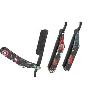 Mejor Proveedor Pissco de Navajas de Afeitar Rectas para Hombre, Navaja de Afeitar Plegable de Acero Inoxidable, Herramientas de Belleza - Product Image 5