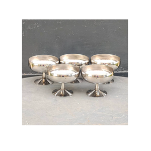 Tazas de helado de diseño de acero inoxidable Soporte de cobre Mejores precios Pieza de diseño disponible para producto de Venta caliente muestra gratis - Product Image 5