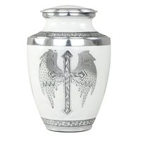 Fourniture de cérémonie funéraire Urne de crémation en or antique pour souvenir adultes os cendres grandes urnes de qualité supérieure pour les humains