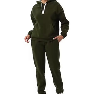 Último diseño Chándales de mujer Ropa de invierno Mejor oferta Chándales de mujer Venta caliente Regular Conjunto de 2 piezas Chándal de mujer - Product Image 3