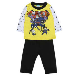 Traje de 2 Piezas de Manga Larga para Niños - Amarillo - Product Image 1