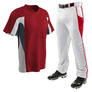 Nouvelle conception de maillot de baseball léger avec logo brodé pour hommes et tissu en polyester doux - Product Image 4