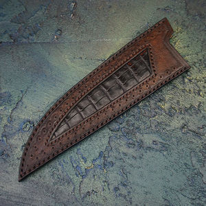 Couteau de chef japonais PRESTIGE BLADES en acier inoxydable Damas, service OEM ODM pour commandes en gros personnalisées - Product Image 3