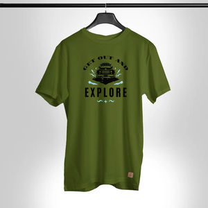 Camiseta Deportiva Informal de Verano para Hombre, 100% Algodón, Estampado Gráfico, Transpirable, de Secado Rápido, Ecológica, de Alta Calidad - Product Image 3