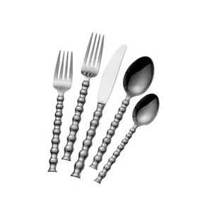Juego de Cubiertos de Acero Inoxidable Ecológico de Tendencia, con Mango Brillante y Pulido Espejo para una Decoración Moderna y Elegante de la Mesa del Comedor - Product Image 3