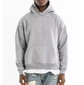 OEM Diseño de logotipo personalizado de los hombres Heavyweight Pullover Hoodie 600 Gsm Invierno de gran tamaño Sudadera con capucha en blanco con 450gsm Bordado - Product Image 3