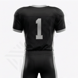 Camiseta de Fútbol Americano Personalizada con Logotipo, de Alta Calidad, Informal, para Adultos, 100% Poliéster, Transpirable, Ropa Deportiva de Alto Rendimiento - Product Image 2