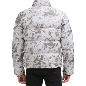 Chaqueta Acolchada Ligera Personalizada para Hombre 2025, Abrigo de Invierno Transpirable con Capucha y Logotipo Frontal, Cierre de Cremallera Cálido - Product Image 3