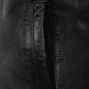 Chaqueta de cuero genuino para hombre de estilo europeo y americano Chaqueta de invierno de cuero suave con estilo de alta calidad - Product Image 4