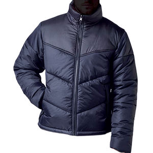 Doudounes Fabricant de vêtements personnalisés Vêtements décontractés et chauds Manteau matelassé à la mode Vêtements d'extérieur d'hiver Veste bouffante pour hommes - Product Image 2