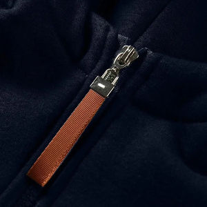 Meilleure qualité personnalisée hommes demi fermeture éclair tenue décontracté sweat à capuche respirant 100% coton crochet hiver saison à capuche directe - Product Image 4