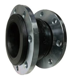 KEFA PN16 DN350-Joint de dilatation en caoutchouc à bride à sphère unique, acier inoxydable au carbone, traitement de surface lisse EPDM NBR CR, 14 pouces - Product Image 4