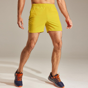 Pantalon court en tricot décontracté et confortable pour hommes, mode estivale, taille élastique, polyvalent, anti-rides, motif solide, OEM - Product Image 1