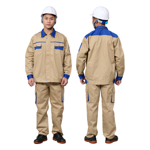 Veste de travail de construction résistante à l'usure pantalon polyester coton livraison rapide conception multi-poches pour la sécurité industrielle - Product Image 1