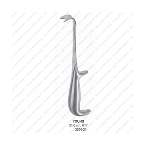 Rétracteur jeune prostatique sur mesure 21cm écarteur chirurgical antérieur professionnel jeune écarteur par BIOLEX INSTRUMENTS - Product Image 4