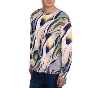 Sudadera de Cuello Redondo Estampada Nueva de Otoño e Invierno, Transpirable, Ecológica, de Poliéster/Algodón, Corte Regular, para Hombre y Pareja - Product Image 3