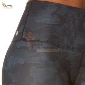 Leggings de Yoga de cintura alta ajustados con cintura alta para mujer con logotipo personalizado - Product Image 5
