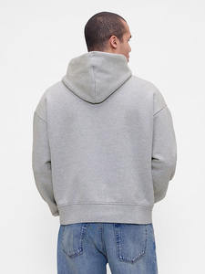 Personnalisé Hommes 100% Coton Polaire Haute Qualité Uni Surdimensionné Épaules Drop Designer Pull à Capuche Streetwear Vêtements de Mode - Product Image 3