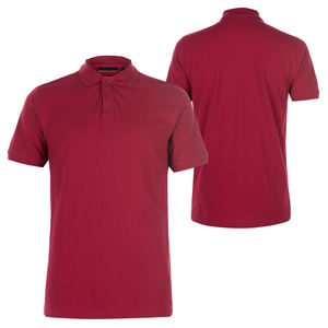 Chemise pour homme de style extérieur unique 100% polyester séchage rapide performance polos à manches courtes - Product Image 1