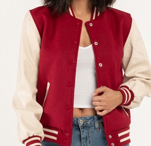 Femmes à la mode imprimé Varsity vestes patchs personnalisés Logo écologique matelassé toile confortable à la mode automne hiver Styles - Product Image 5