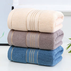 HIORIE-Ensemble de serviettes de bain épaisses et douces pour adultes, spa et hôtel, couleur unie, séchage rapide, 100% coton, vente en gros - Product Image 4