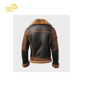 Chaqueta de Cuero Vacuno Acolchada Personalizada de Alta Calidad, Forro de Poliéster, Ecológica, Invierno, Botones Vintage de Lujo, Cierre de Cremallera - Product Image 6