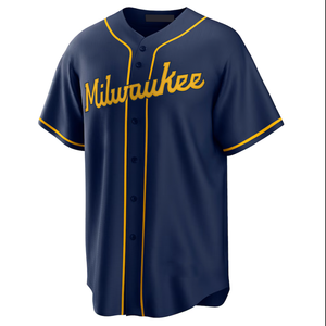 Maillot de baseball en maille respirante léger sur mesure fabriqué au Pakistan, style streetwear avec logo d'équipe, vêtements de sport professionnels - Product Image 2