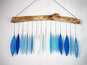 Carillons en verre personnalisés polis à la main décoration de jardin extérieur avec style d'amour et son relaxant - Product Image 4