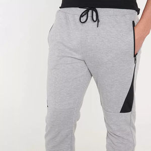 Pantalon de jogging en molleton pour homme, style Hip Hop, basique, essentiel, coupe slim, décontracté, ample, vierge, en coton, vente en gros - Product Image 4