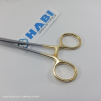 Pince à piercing personnalisée en acier inoxydable pour bijoux corporels, porte-aiguille Heaney pour hémostat, 8 mm, pour piercing nasal et application mariage