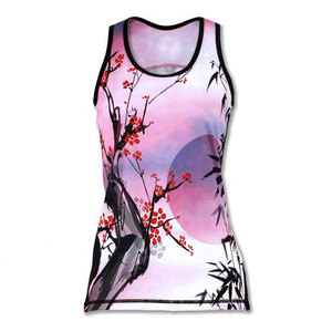 Manufacturer Wholesale Quick Dry <b>Running</b> <b>Singlet</b> Tank Tops Custom Polyester Sports Vest Front Logo Breathable Knitted Weaving - Product Image 6