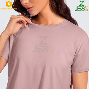 Camiseta Casual de Verano de Manga Corta con Cuello Redondo y Ajuste Regular, 100% Algodón, con Serigrafía de Logotipo Personalizado para Mujer, Estilo Vintage Desgastado - Product Image 4