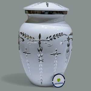 Urnas de metal de alta capacidad para dos seres queridos Venta de exportación Suministros funerarios disponibles en cantidad al por mayor - Product Image 1