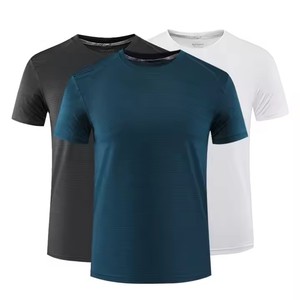 86% Polyester 14% Spandex Très respirant et confortable un T-shirt Sport à séchage rapide Convient aux hommes T-shirt pour hommes - Product Image 1