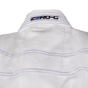 Veste de qualité supérieure en tissu Pearl Wave bleu marine 450 GSM et pantalon en coton sergé Gracie Barra Kimonos - Product Image 6