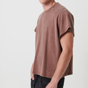 เสื้อยืดลาย2025กรดซักได้สำหรับผู้ชายเสื้อยืดผ้าฝ้ายแนวสตรีทเสื้อยืดลายกราฟิก - Product Image 3