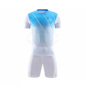 Conjunto de Uniforme de Fútbol Ligero de Secado Rápido Personalizado, Camiseta y Pantalones Cortos de Poliéster Transpirable para Entrenamiento, Calidad Premium Unisex - Product Image 1