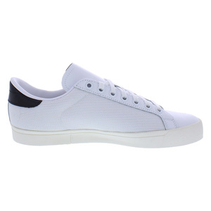 Chaussures de marche sportives de luxe pour homme Adidas Rod Laver Vin en blanc nu/noir foncé, doublure en mesh, tendance mode pour le printemps - Product Image 3