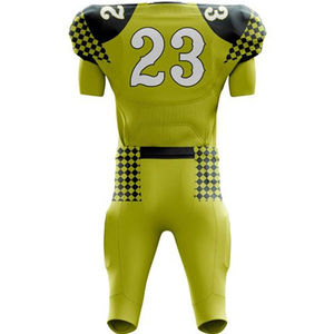 Nouveaux uniformes de football américain de qualité supérieure Conceptions personnalisées Impression par sublimation Uniformes de football américain respirants - Product Image 3