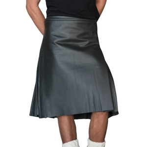 Dernier design, nouvelle arrivée, kilt en cuir de haute qualité pour hommes, logo et emballage personnalisés, couleurs et tailles personnalisées - Product Image 6