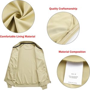 2023 hommes actifs 2 pièces tenues pleine fermeture éclair à manches longues survêtement veste et pantalon 2023 hommes survêtements ensembles - Product Image 5