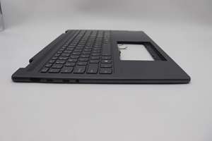 Repose-poignets pour ordinateur portable Lenovo Yoga 7 2-en-1 16IML9 avec clavier, gris tempête, lecteur d'empreintes digitales 5CB1N95158 - Product Image 4