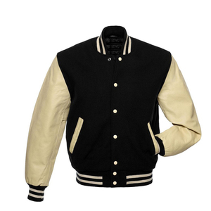 Fabrication de veste universitaire d'hiver à manches longues de qualité supérieure Offre Spéciale veste universitaire au design solide pour hommes Streetwear décontracté - Product Image 3