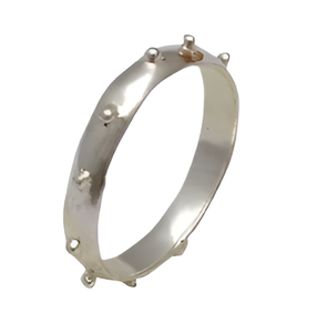 Anillo de moda Chapado en plata de ley 925 con forma clásica para boda, aniversario, compromiso, fiesta, regalo Unisex - Product Image 6