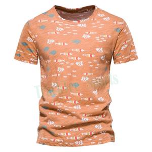 Camisetas de hombre con diseño personalizado, camisetas de hombre con logotipo de impresión personalizado al por mayor de fábrica, novedad de algodón 100% suave de talla grande - Product Image 5